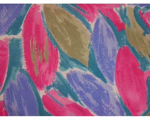 Single Jersey Printed Fabric - Abstract petals